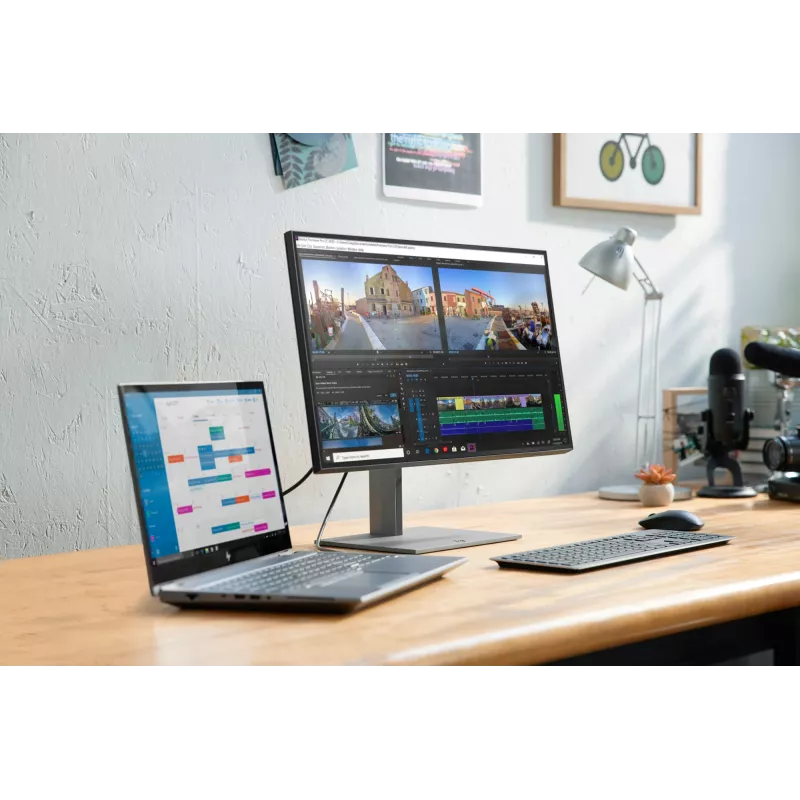 HP Z25xs G3 datora monitors 63,5 cm (25 colli) 2560 x 1440 pikseļi Quad HD Melns