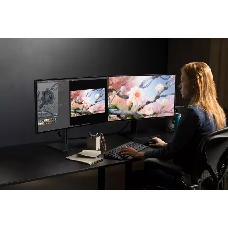 HP Z25xs G3 datora monitors 63,5 cm (25 colli) 2560 x 1440 pikseļi Quad HD Melns
