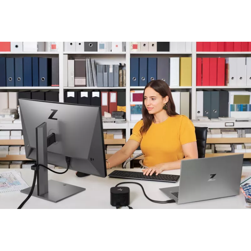 HP Z25xs G3 datora monitors 63,5 cm (25 colli) 2560 x 1440 pikseļi Quad HD Melns