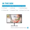 HP Z25xs G3 datora monitors 63,5 cm (25 colli) 2560 x 1440 pikseļi Quad HD Melns