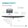 HP Z25xs G3 datora monitors 63,5 cm (25 colli) 2560 x 1440 pikseļi Quad HD Melns