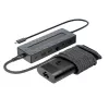 USB-C centrmezgls un klēpjdatora lādētājs HP 9H0H9AA#ABB Kompakts dizains Daudzpusīga savienojamība