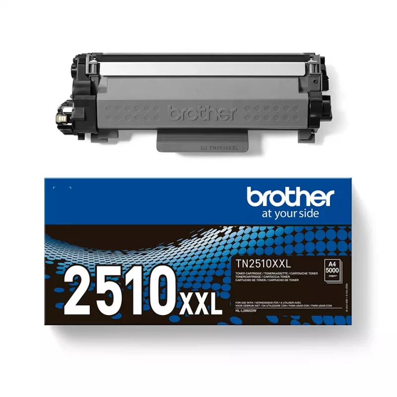 Toner Brother TN2510XXL XXL, melns, 3000 lpp., 1 gab.