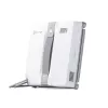 Logu tīrītājs Ecovacs WINBOT MINI — piesūkšanās, akumulators Li‑Ion, min logs 22×25 cm, 1.3 kg, 215×215×55 mm, pelēks/balts