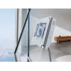 Logu tīrītājs Ecovacs WINBOT MINI — piesūkšanās, akumulators Li‑Ion, min logs 22×25 cm, 1.3 kg, 215×215×55 mm, pelēks/balts