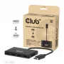 CLUB3D Quad DisplayPort™ Hub – 4 x 4K izšķirtspēja @ 30Hz, MST atbalsts