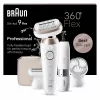 Braun Silk-épil 9 Flex 9-360 3D 40 pincetes Rozā, Balta