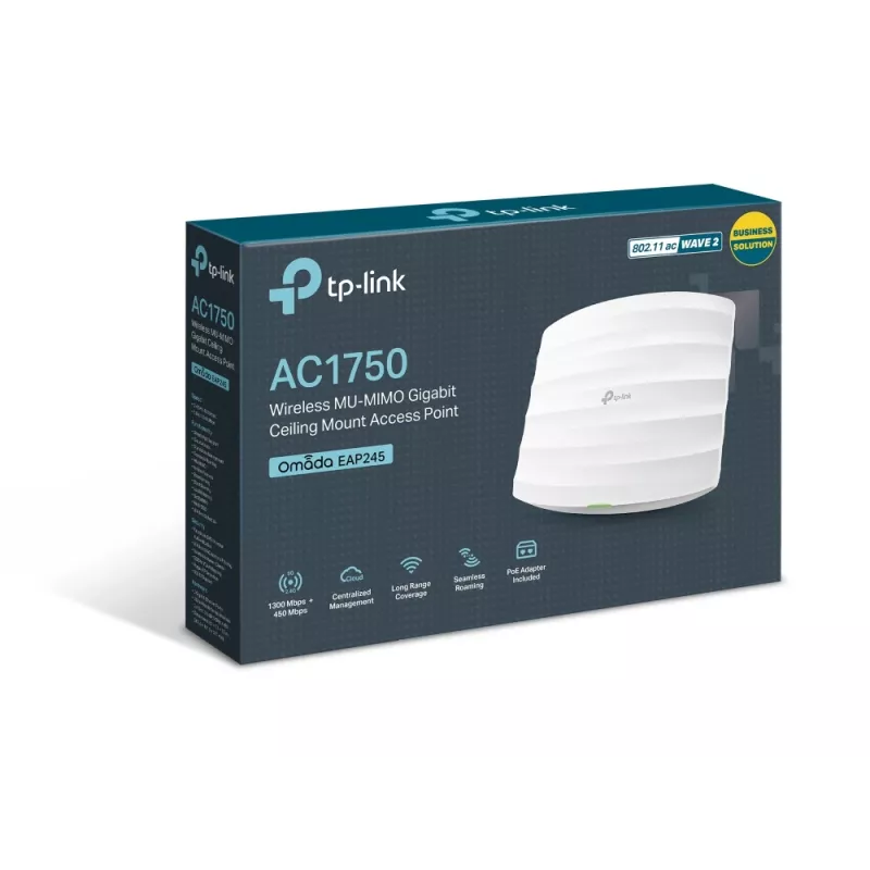TP-Link Omada AC1750 bezvadu MU-MIMO Gigabit griestu piekļuves punkts
