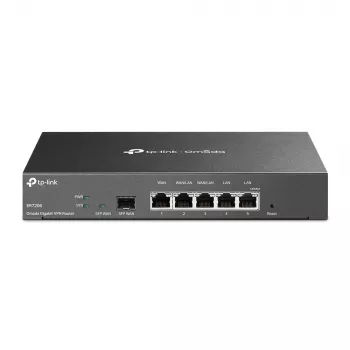 TP-Link SafeStream Gigabit Multi-WAN VPN maršrutētājs, Ethernet WAN, Gigabit Ethernet, Melns