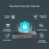 TP-Link SafeStream Gigabit Multi-WAN VPN maršrutētājs, Ethernet WAN, Gigabit Ethernet, Melns