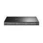 TP-Link Omada 48 portu Gigabitu un 4 portu 10GE SFP+ L2+ pārvaldāms slēdzis ar 48 portu PoE+
