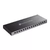 TP-Link Omada 16 portu Gigabitu viedais slēdzis ar 8 portu PoE+, pārvaldāms, L2/L2+, Gigabit Ethernet (10/100/1000), Power over Ethernet (PoE), stiprināšana statīvā
