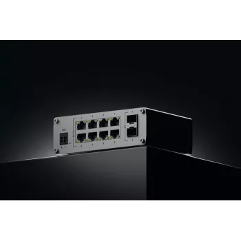 TELTONIKA TSW200 Rūpnieciskais neuzraudzītais PoE+ Gigabitu Ethernet slēdzis