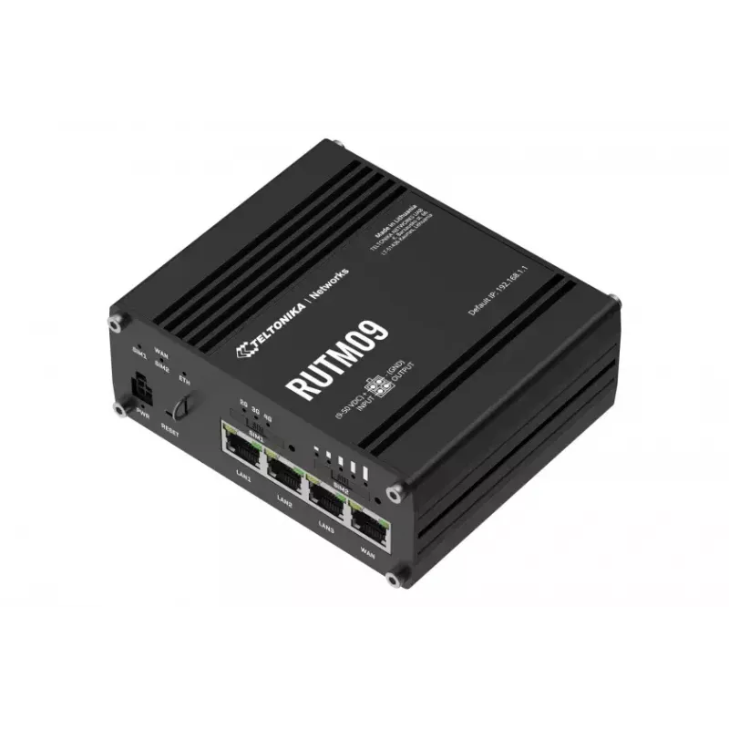 Vadu maršrutētājs Teltonika RUTM09 Gigabit Ethernet 4G LTE