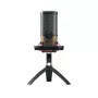 CHERRY UM 9.0 PRO RGB Melns, Copper galda mikrofons