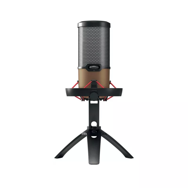 CHERRY UM 9.0 PRO RGB Melns, Copper galda mikrofons