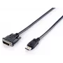 Equip DisplayPort–DVI-D divkanālu kabelis, 2 m