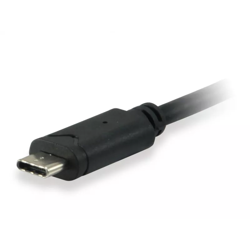 Equip USB Type C to SATA kabelis, melns, 6 Gbit/s, 50 mm, 150 mm, 500 mm, 50 g