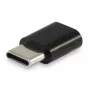 Equip USB Type C to Micro USB Adapter, USB C, Micro USB B, Melns