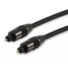 Equip TOSLINK optiskais SPDIF digitālais audio kabelis, 1,8 m, TOSLINK, vīrišķais, TOSLINK, vīrišķais, 1,8 m, melns