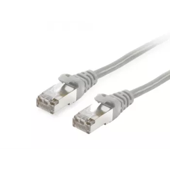 Equip Cat.6 S/FTP Patch Cable, 1.0m, Gray, 1 m, Cat6, S/FTP (S-STP), RJ-45, RJ-45, Grey