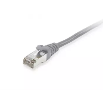 Equip Cat.6 S/FTP Patch Cable, 1.0m, Gray, 1 m, Cat6, S/FTP (S-STP), RJ-45, RJ-45, Grey