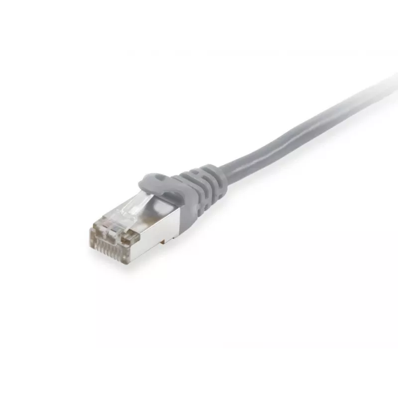 Equip Cat.6 S/FTP Patch Cable, 1.0m, Gray, 1 m, Cat6, S/FTP (S-STP), RJ-45, RJ-45, Grey