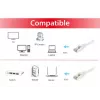 Equip Cat.6A S/FTP savienojuma kabelis, 0,25 m, balts, Cat6a, S/FTP (S-STP), RJ-45, RJ-45, balts