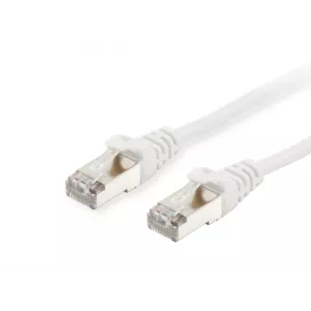 Equip Cat.6A S/FTP Patch kabelis, 0,5 m, balts, Cat6a, S/FTP (S-STP), RJ-45, RJ-45