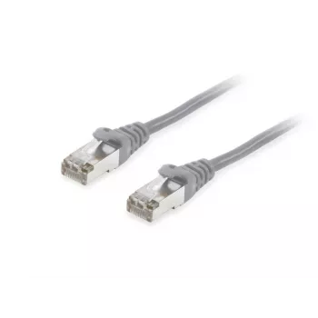 Equip Cat.6A S/FTP savienojuma kabelis, 0,5 m, pelēks, Cat6a, S/FTP (S-STP), RJ-45, RJ-45