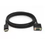 Equip DisplayPort vīriešu uz VGA (HD15) vīriešu kabelis, 2 m, VGA (D-Sub), DisplayPort, vīriešu, vīriešu, taisns