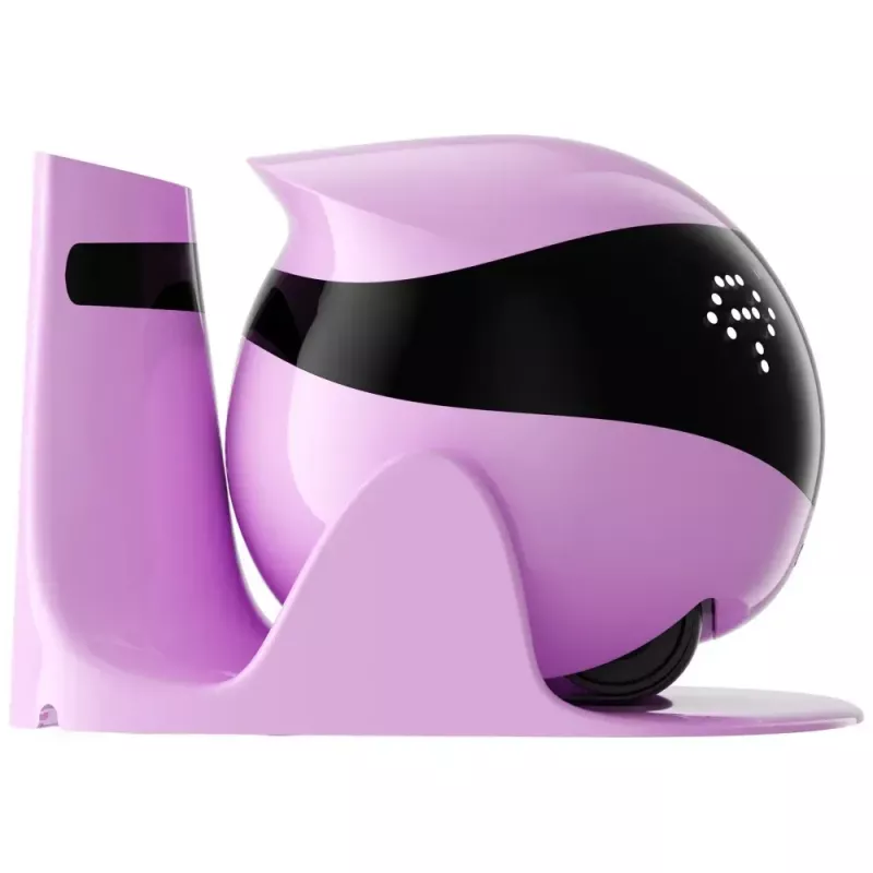 Uzraudzības robots Enabot EBO AIR 2 — mobilā mājas kamera, rozā