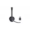 Yealink WH64 Hybrid Dual Teams bezvadu austiņas ar galvas saiti, birojam/zvanu centram, Micro-USB, Bluetooth, melna