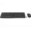 Logitech MK295 Silent Wireless Combo — tastatūra un pele, iekļauta, USB, QWERTZ, vācu, grafīta krāsa