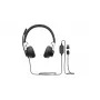 LOGITECH Zone Wired - USB-C / USB-A - Austiņas - Msft Teams Zone - Melna
