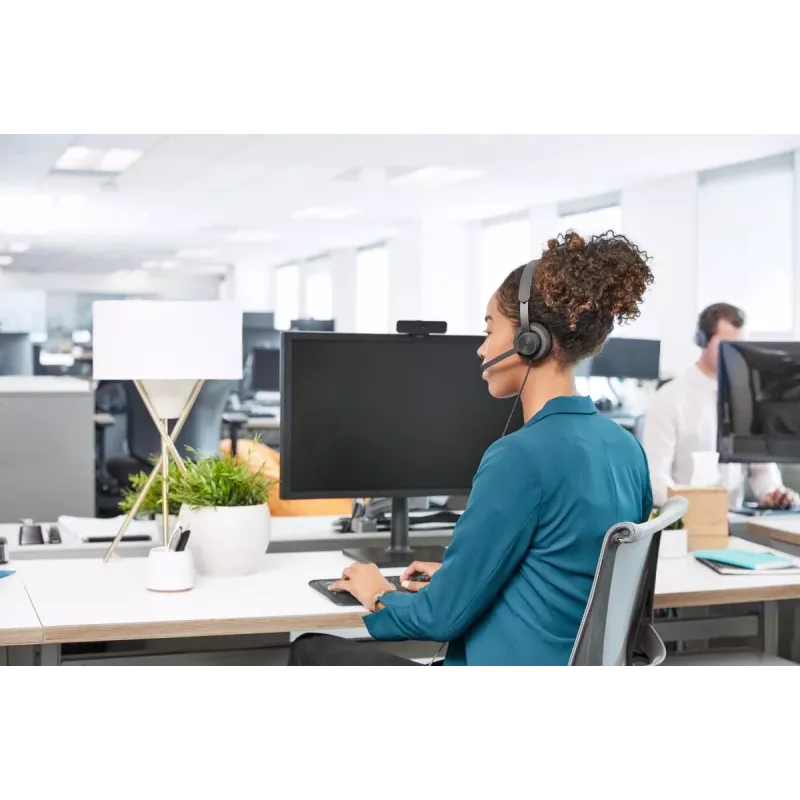 LOGITECH Zone Wired - USB-C / USB-A - Austiņas - Msft Teams Zone - Melna
