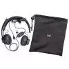 LOGITECH Zone Wired - USB-C / USB-A - Austiņas - Msft Teams Zone - Melna