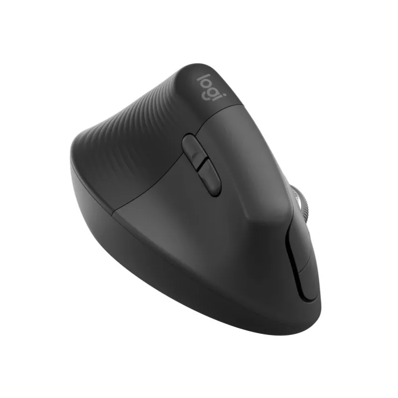 LOGITECH Lift For Business bezvadu pele kreisajai rokai, grafīta/melna