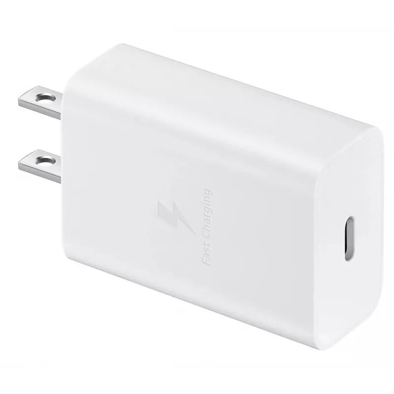 Mobilās ierīces lādētājs Samsung EP-T1510NWEGEU, 15 W USB-C, 100–240 V maiņstrāva, iekštelpām, balts