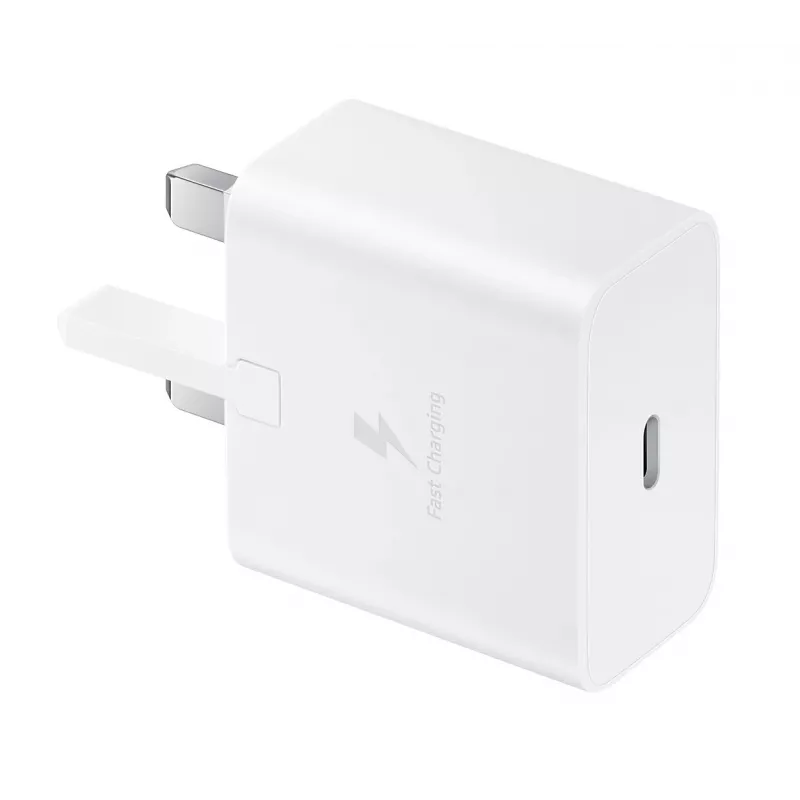 Mobilās ierīces lādētājs Samsung EP-T1510NWEGEU, 15 W USB-C, 100–240 V maiņstrāva, iekštelpām, balts