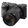 Kameras Sony α ILCE-6400AK 24.2 MP 4K Ultra HD Melna