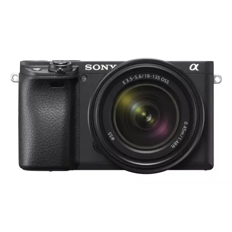 Kameras Sony α ILCE-6400AK 24.2 MP 4K Ultra HD Melna
