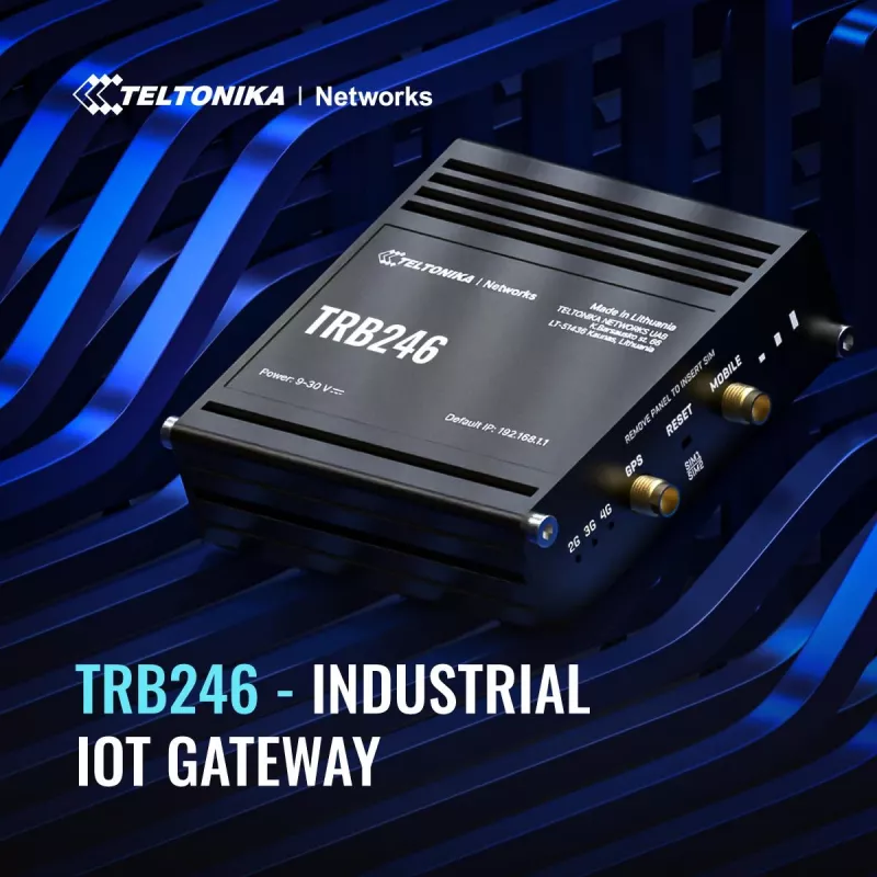 TELTONIKA Trb246 4g/lte tīkla vārteja