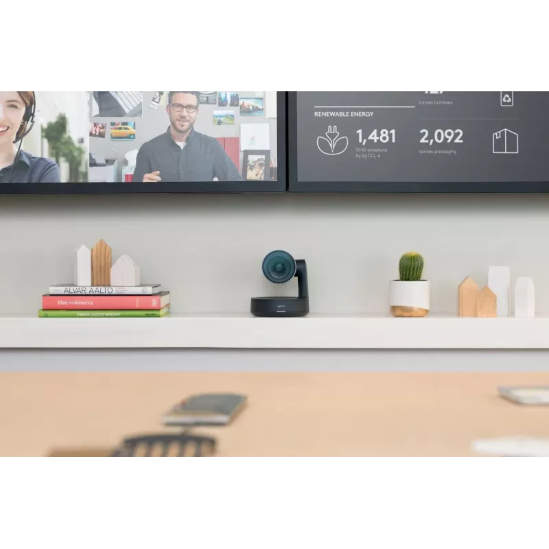 LOGITECH Rally Camera - Melna