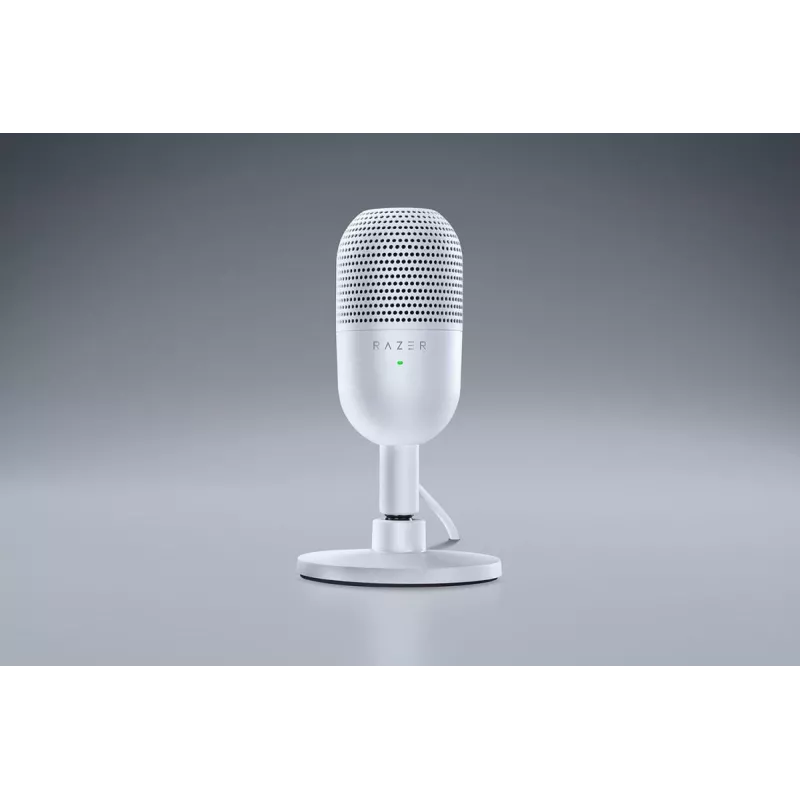 RAZER Seiren V3 Mini galda mikrofons — balts