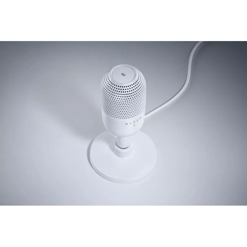 RAZER Seiren V3 Mini galda mikrofons — balts