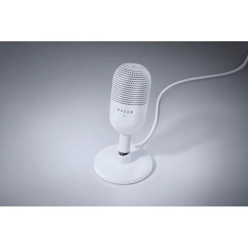 RAZER Seiren V3 Mini galda mikrofons — balts