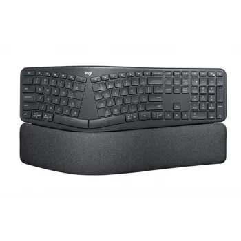 LOGITECH Ergo K860 - Bezvadu sadalītā tastatūra Graphite Qwertz Deutsch