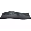 LOGITECH Ergo K860 - Bezvadu sadalītā tastatūra Graphite Qwertz Deutsch