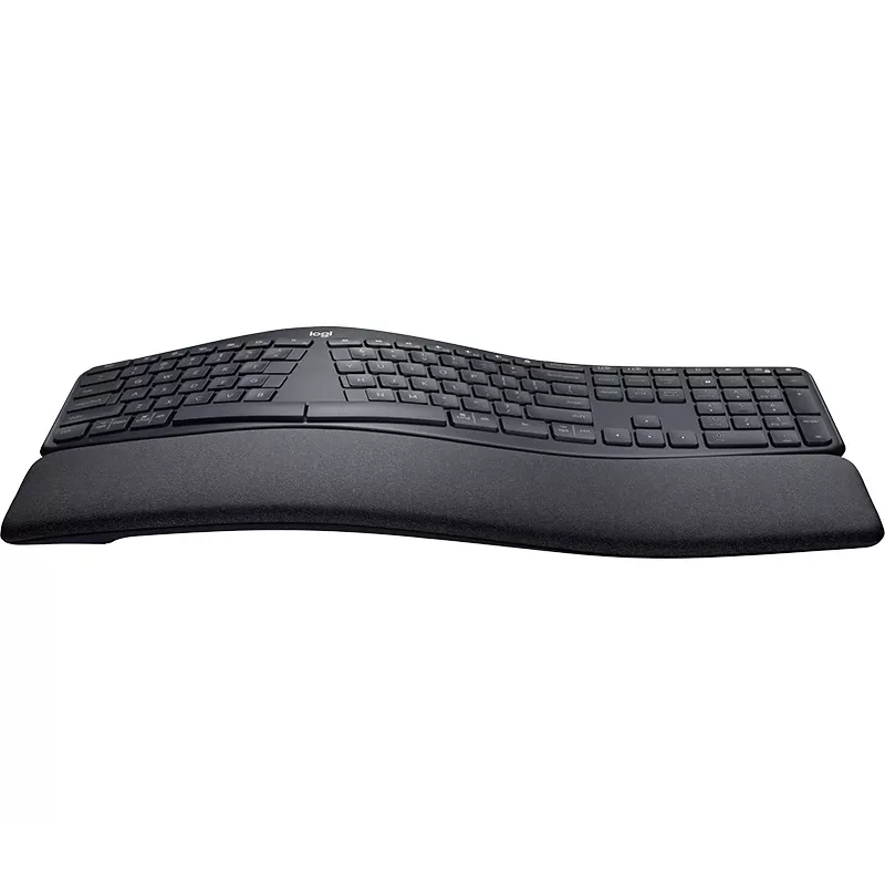 LOGITECH Ergo K860 - Bezvadu sadalītā tastatūra Graphite Qwertz Deutsch